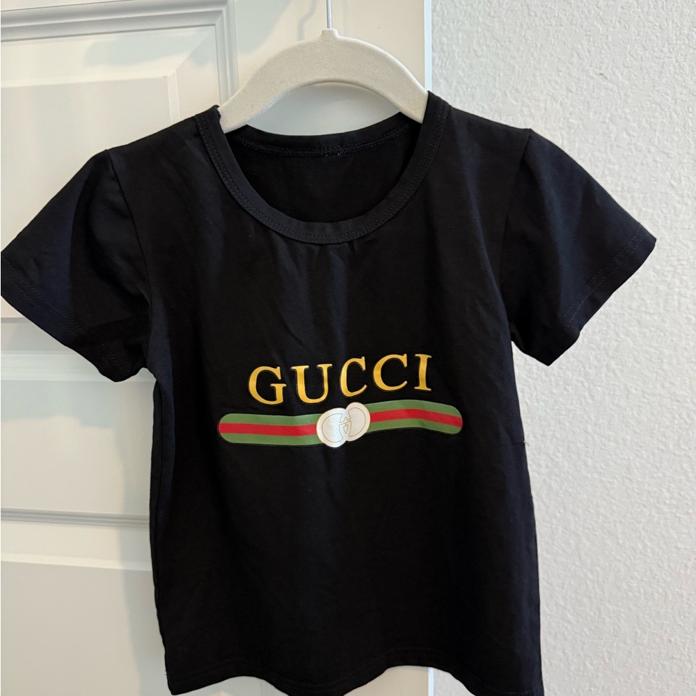 Kids Black T-Shirt. Never worn